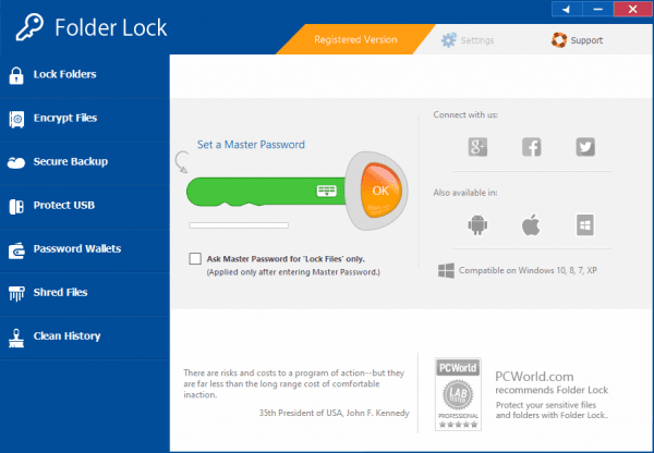 Folder Lock Full Crack & License Key {Tested} Free Download