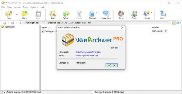 WinArchiver Pro Activator & Serial Key {Tested} Free Download